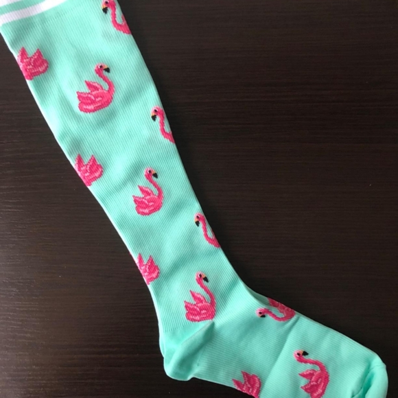 Compression Socks for Women Circulation 20-30mmHg Crazy, Cute, Socks Support  - Picture 3 of 10